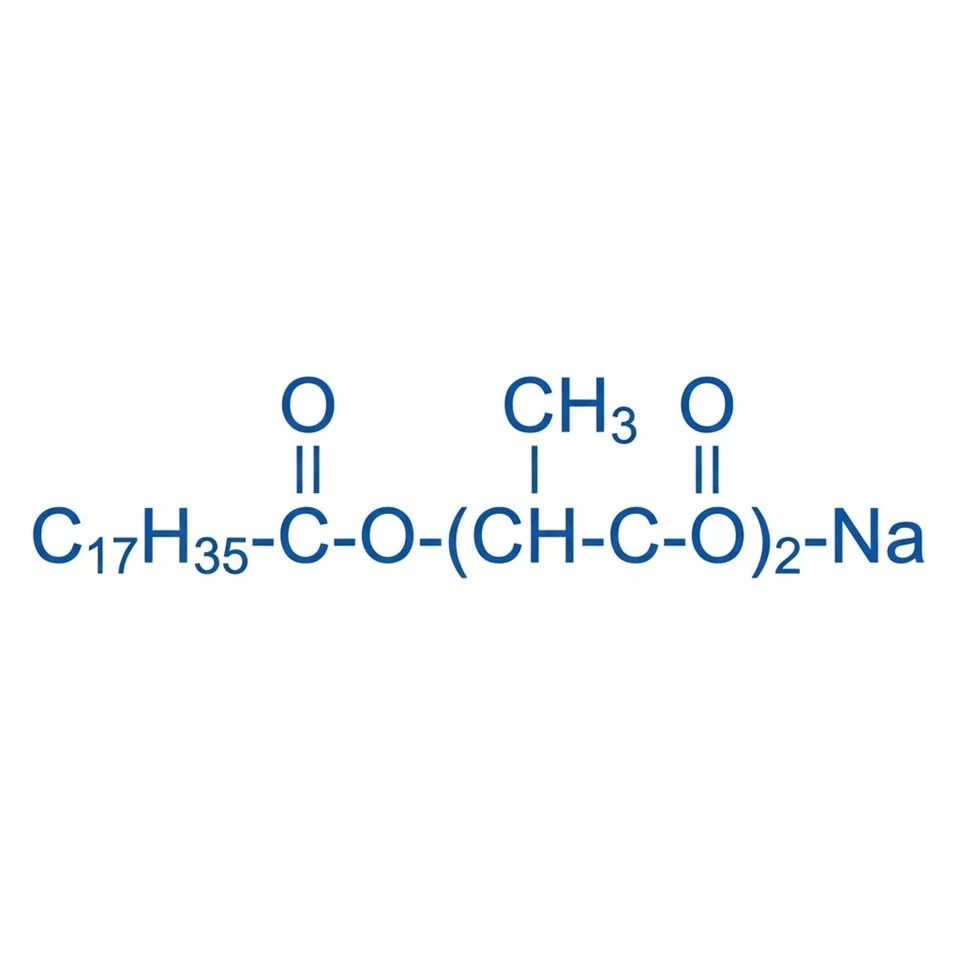 Sodium Stearoyl Lactylate (SSL)|Khoom noj khoom haus Emulsifier CAS 18200-72-1